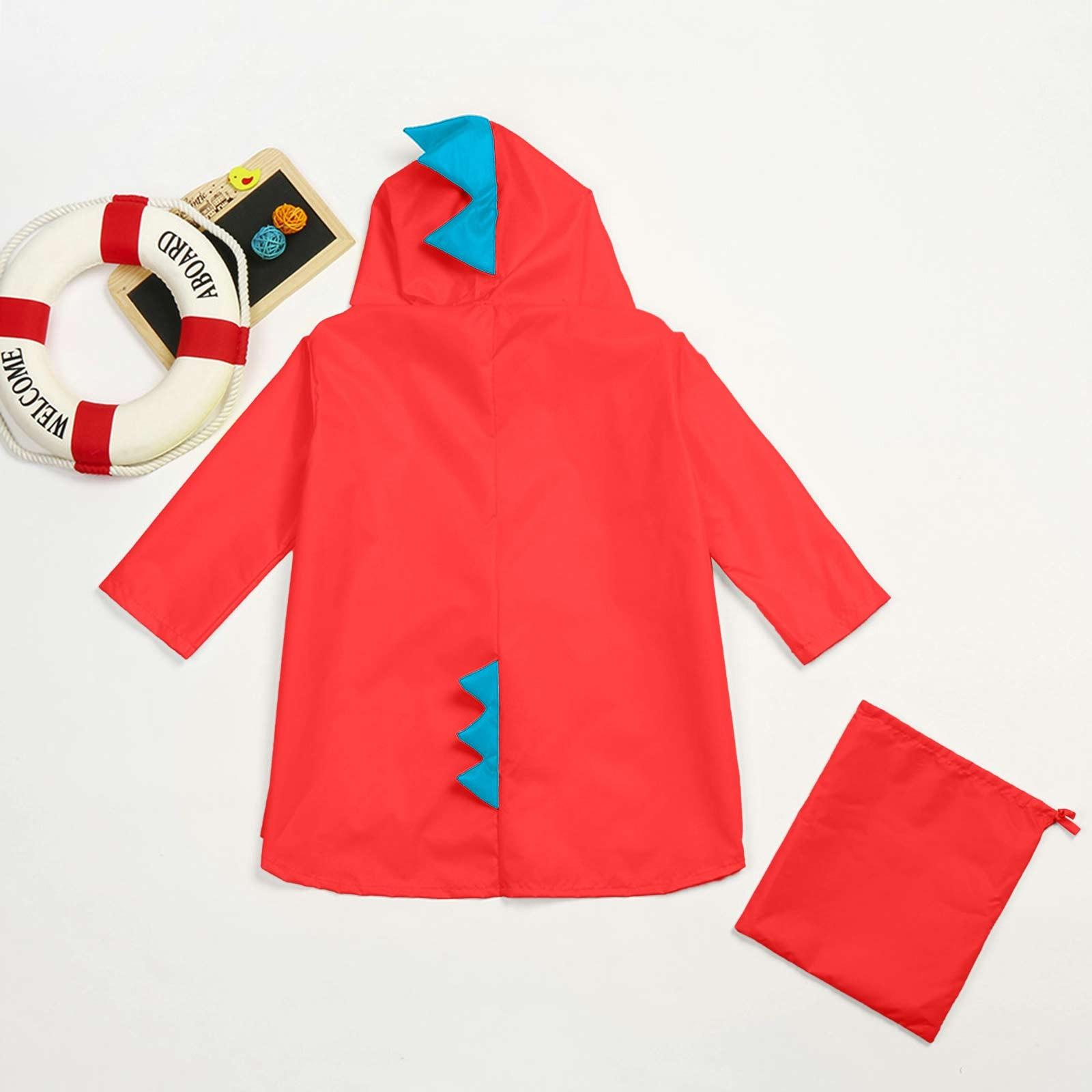 Детская детская одежда с динозавром для мальчиков и девочек, одежда для детского сада, плащ + сумка L красный
Детская детская одежда с динозавром для мальчиков и девочек, одежда для детского сада, плащ + сумка L красный