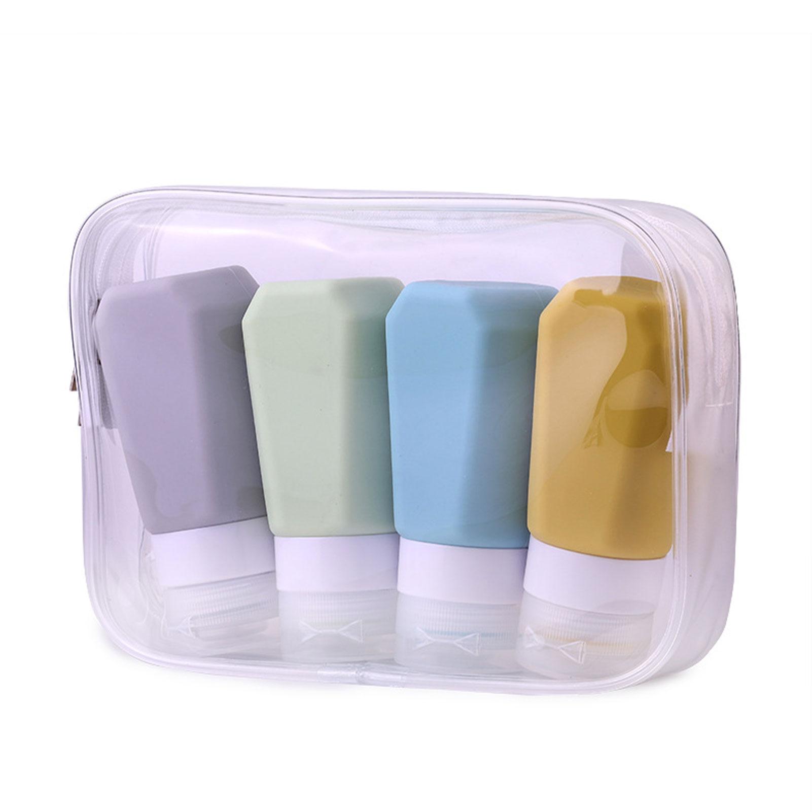 Портативные многоразовые силиконовые дорожные бутылки, герметичные и прочные для туалетных принадлежностей, широкое применение
Портативные многоразовые силиконовые дорожные бутылки, герметичные и прочные для туалетных принадлежностей, широкое применение