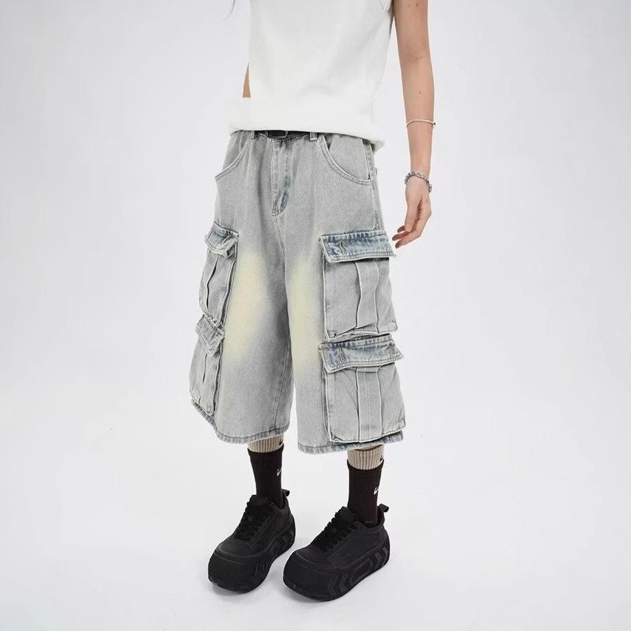 Unisex Cross-Border Distressed Retro Straight-Leg 7/8 Workwear Jeans with Multi-Pockets 3XL
Unisex Cross-Border Distressed Retro Straight-Leg 7/8 Workwear Jeans with Multi-Pockets 3XL