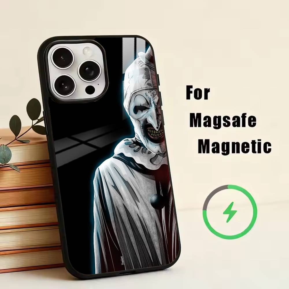 Gothic-Terrifier-Art the Clown Phone Case For iPhone17,16,15,14,13,12,11 Plus,Pro Magnetic For Magsafe Wireless Charging iPhone17Promax
Gothic-Terrifier-Art the Clown Phone Case For iPhone17,16,15,14,13,12,11 Plus,Pro Magnetic For Magsafe Wireless Charging iPhone17Promax