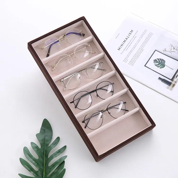 6-Grid Sunglasses Storage & Display Tray | Anti-Scratch Dustproof, Sturdy Durable | Multi-Purpose for Eyewear & Jewelry
6-Grid Sunglasses Storage & Display Tray | Anti-Scratch Dustproof, Sturdy Durable | Multi-Purpose for Eyewear & Jewelry