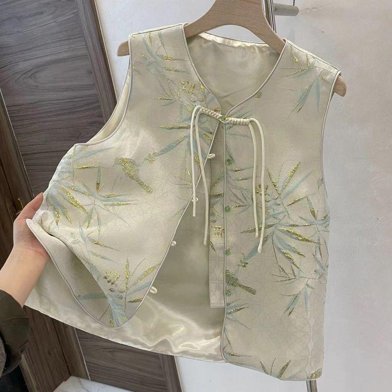 Жилет Сяосянфэн Жилет Жаккардовый Брокат Универсальный Ретро Ручная Работа Пуговица Женский Топ 3XL (recommended 138-75kg) светло-зеленый
Жилет Сяосянфэн Жилет Жаккардовый Брокат Универсальный Ретро Ручная Работа Пуговица Женский Топ 3XL (recommended 138-75kg) светло-зеленый