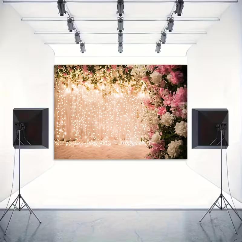 2D Floral Light Curtain Background for Birthday & Party Decoration 47.2x31.5inch/120*80cm
2D Floral Light Curtain Background for Birthday & Party Decoration 47.2x31.5inch/120*80cm