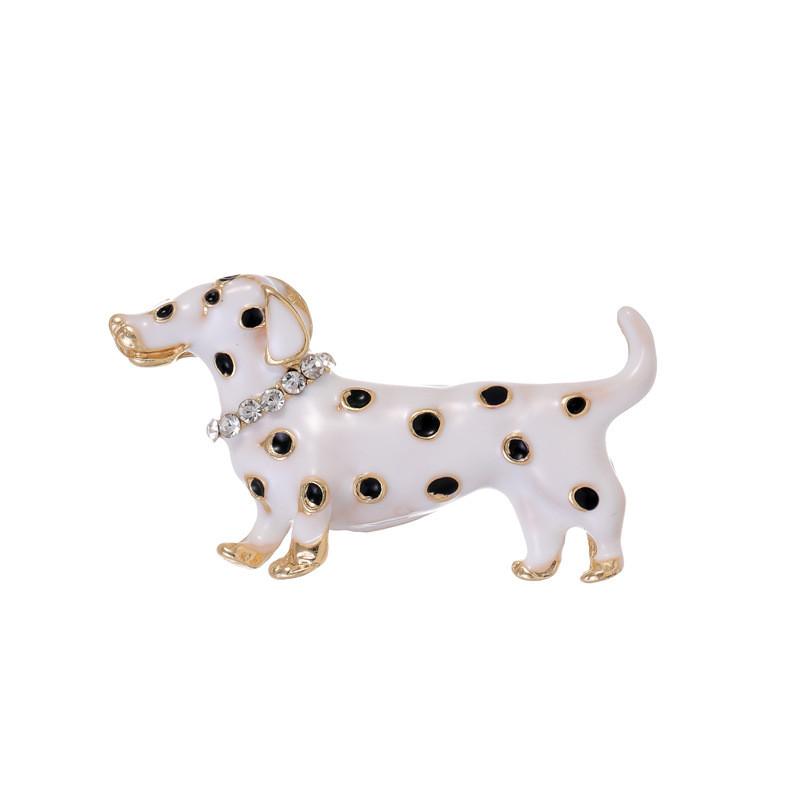 Animal Pin Badge With Zinc Alloy Polka Dot Dog Design For Girls And Women білий
Animal Pin Badge With Zinc Alloy Polka Dot Dog Design For Girls And Women білий