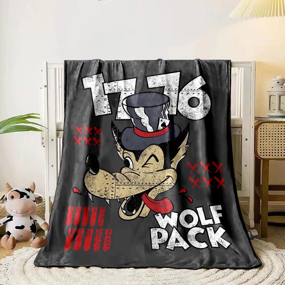 Cartoon wolf face with a top hat, bold text, bombs, and red X marks. for all seasons blanket lunch break throw gift 80cm x 120cm
Cartoon wolf face with a top hat, bold text, bombs, and red X marks. for all seasons blanket lunch break throw gift 80cm x 120cm