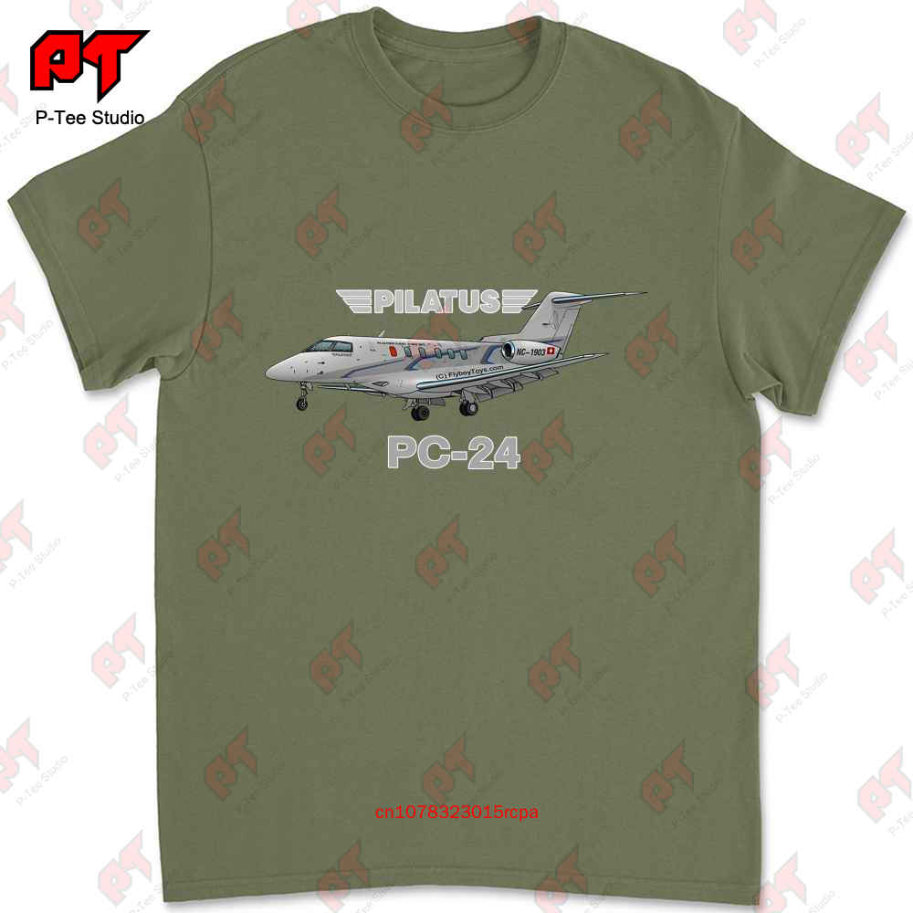 Pilatus Pc24 Silver Airplane Tshirt WT7D 4XL
Pilatus Pc24 Silver Airplane Tshirt WT7D 4XL