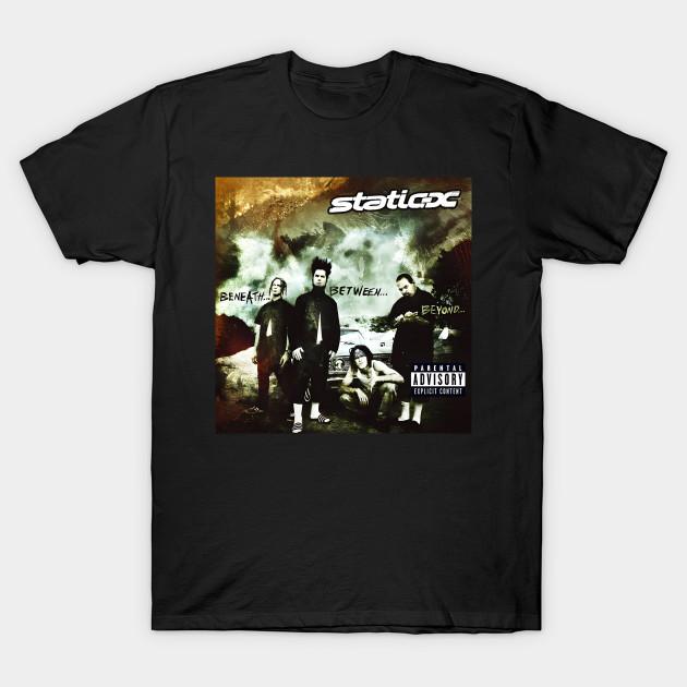 Men Black Print T-shirt Static-X // Beneath... Between... Beyond... No-Cut Transfer Paper Print Cotton Tshirt L чорний
Men Black Print T-shirt Static-X // Beneath... Between... Beyond... No-Cut Transfer Paper Print Cotton Tshirt L чорний