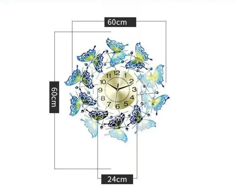 European-style creative silent quartz hanging living room butterfly hanging clocks home living room colorful wall decoratiT5N8Z1
European-style creative silent quartz hanging living room butterfly hanging clocks home living room colorful wall decoratiT5N8Z1