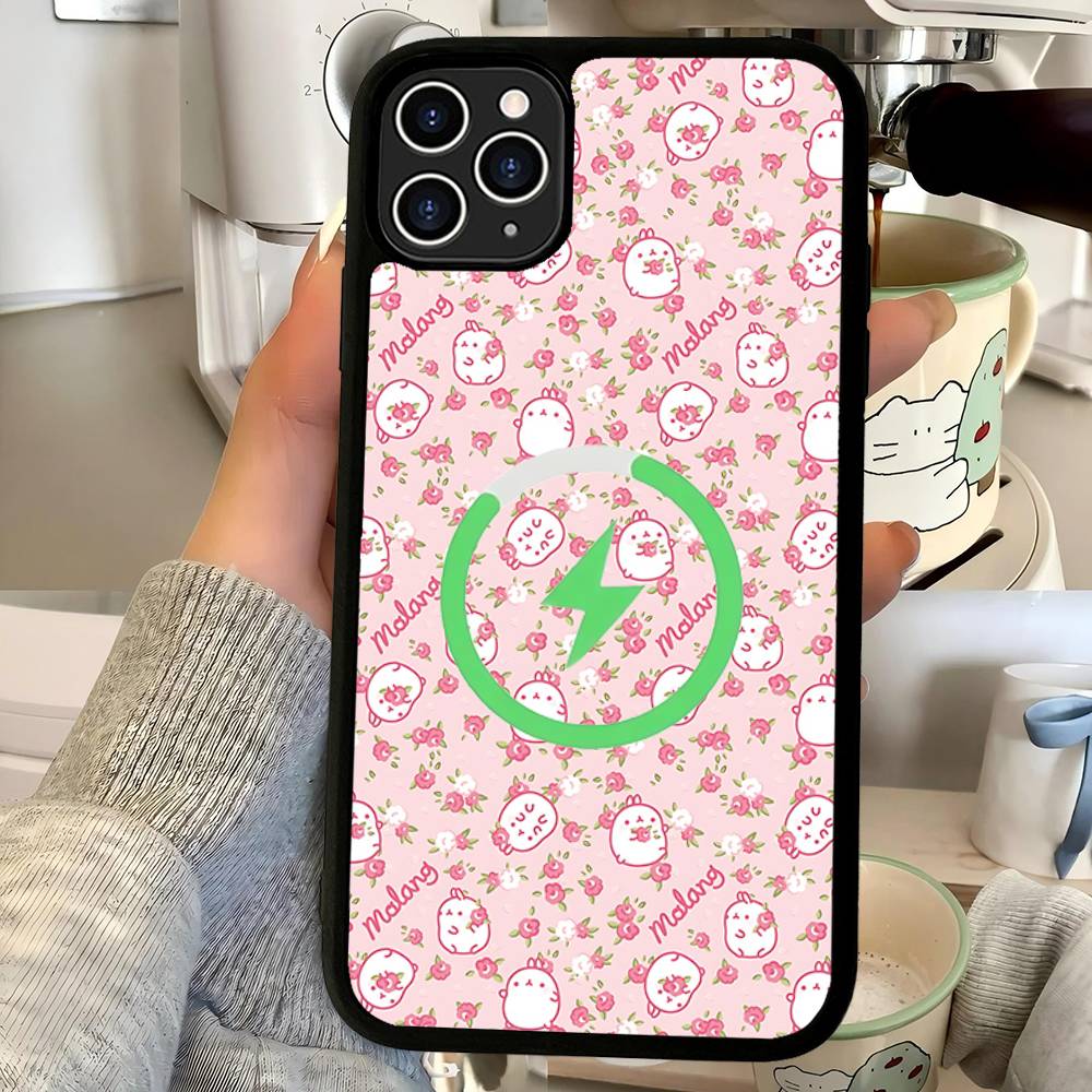 Cartoon Cute M-Molang Magnetic Matte Phone Case For IPhone 16 17 15 14 13 12 11 For Magsafe Wireless Charge Cover iPhone 13pro max
Cartoon Cute M-Molang Magnetic Matte Phone Case For IPhone 16 17 15 14 13 12 11 For Magsafe Wireless Charge Cover iPhone 13pro max