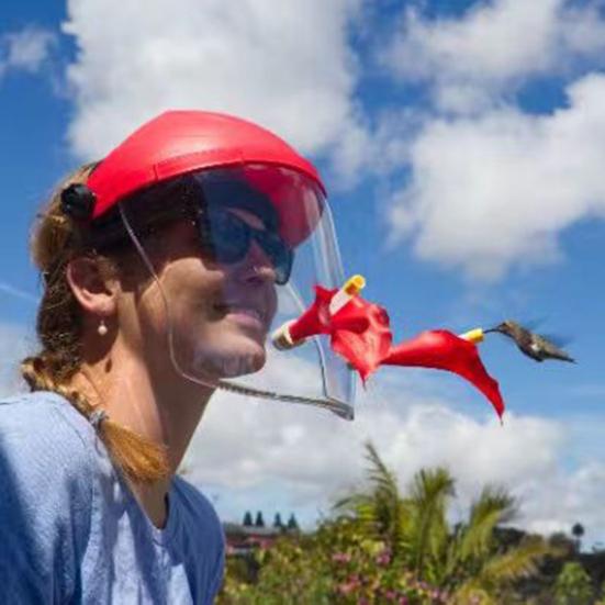 Hummingbird Feeder Helmet Hands-Free Birds Feeder Hat with 1/2/3 Ports Adjustable Face Masque Wild Birds Feeder for Yard Garden Patio Birdwatching 1
Hummingbird Feeder Helmet Hands-Free Birds Feeder Hat with 1/2/3 Ports Adjustable Face Masque Wild Birds Feeder for Yard Garden Patio Birdwatching 1