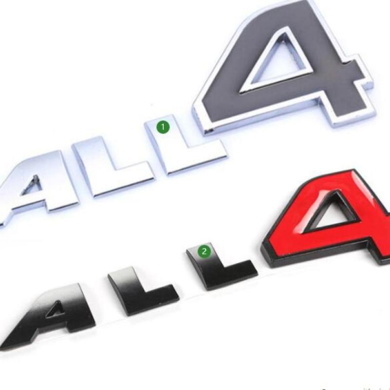 3D Letter All 4 Car Body Side Logo Sticker Emblem Badge Decals Auto Decoration Fit For JCW S Car Cooper styling Accessories
3D Letter All 4 Car Body Side Logo Sticker Emblem Badge Decals Auto Decoration Fit For JCW S Car Cooper styling Accessories