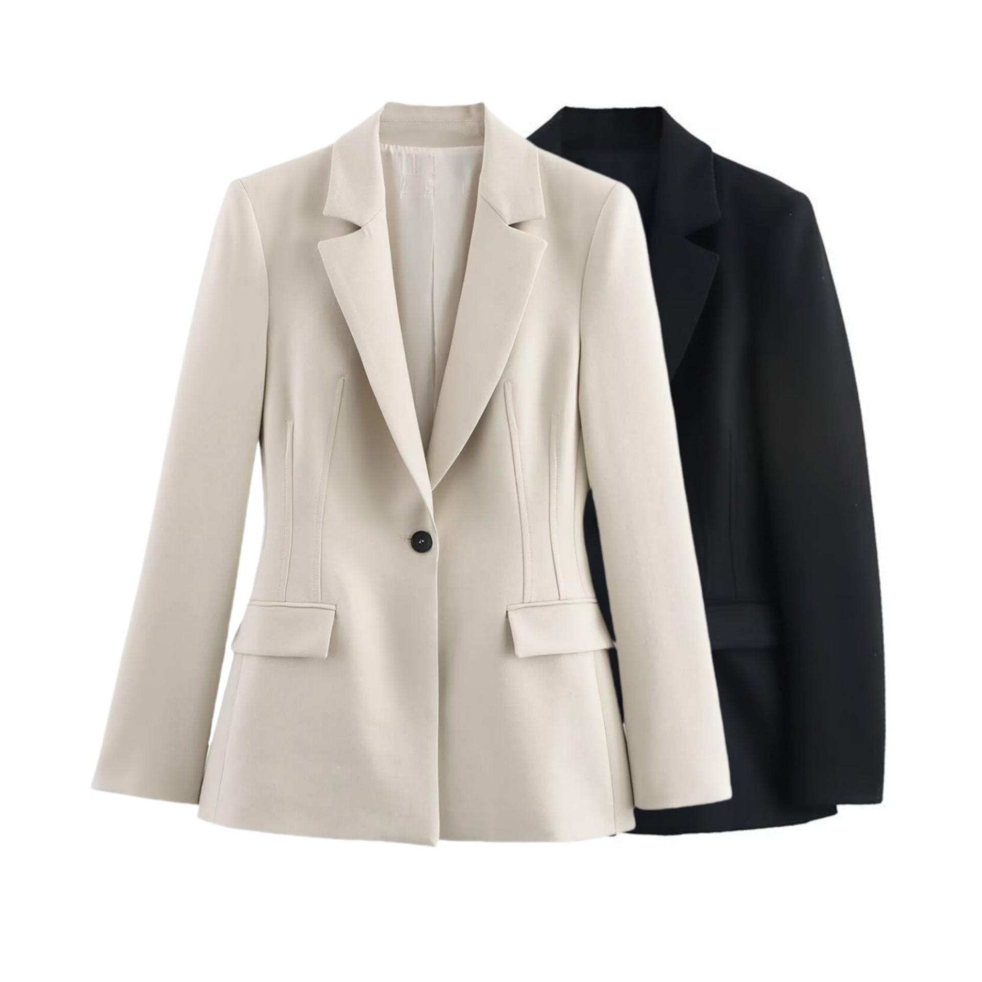 Spring 2025 Women s Slim Fit Lapel Suit Jacket - Elegant, Waist-Cinching, Light Solid Color. Large
Spring 2025 Women s Slim Fit Lapel Suit Jacket - Elegant, Waist-Cinching, Light Solid Color. Large
