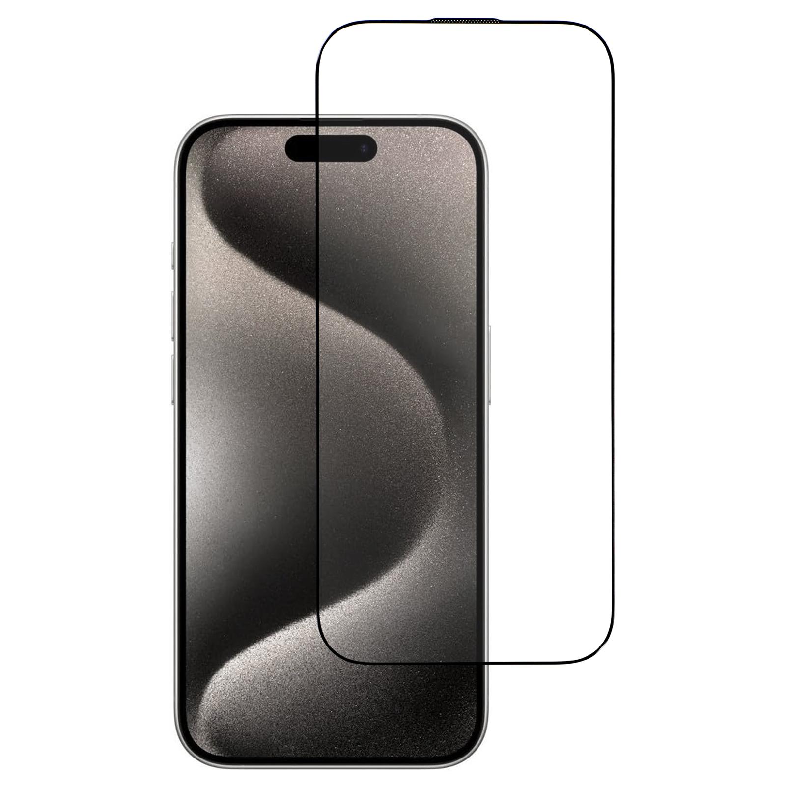 For iPhone 15 Pro Tempered Glass Screen Protector 0.33mm High Aluminium-Silicon Glass Screen Film Electroplated Silk-Print Type A
For iPhone 15 Pro Tempered Glass Screen Protector 0.33mm High Aluminium-Silicon Glass Screen Film Electroplated Silk-Print Type A