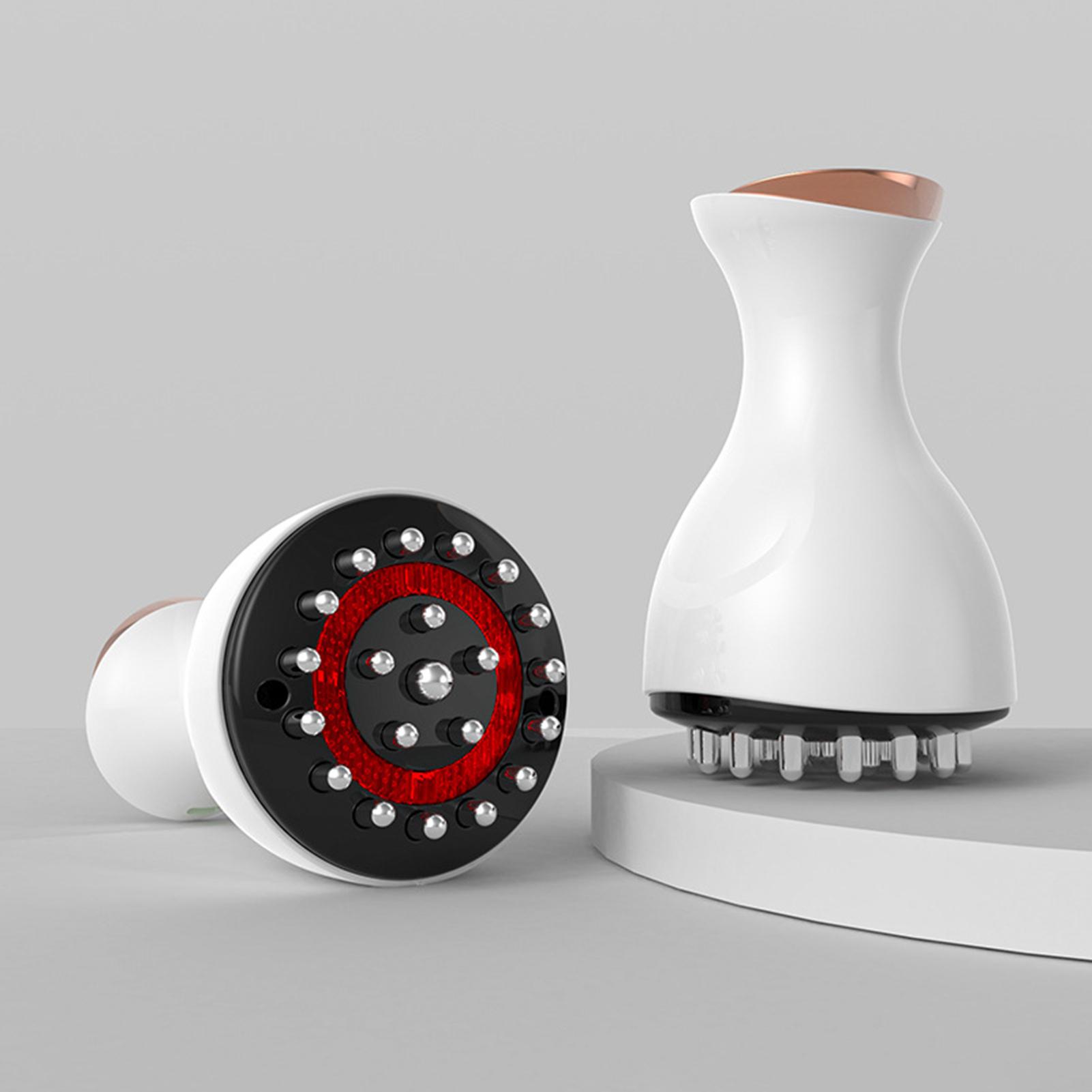 35 Gear Electric Meridian Massage Brush with Red Light Vibration and Heat EMS Deep Tissue Percussion for Neck Back Leg Belly Arm
35 Gear Electric Meridian Massage Brush with Red Light Vibration and Heat EMS Deep Tissue Percussion for Neck Back Leg Belly Arm