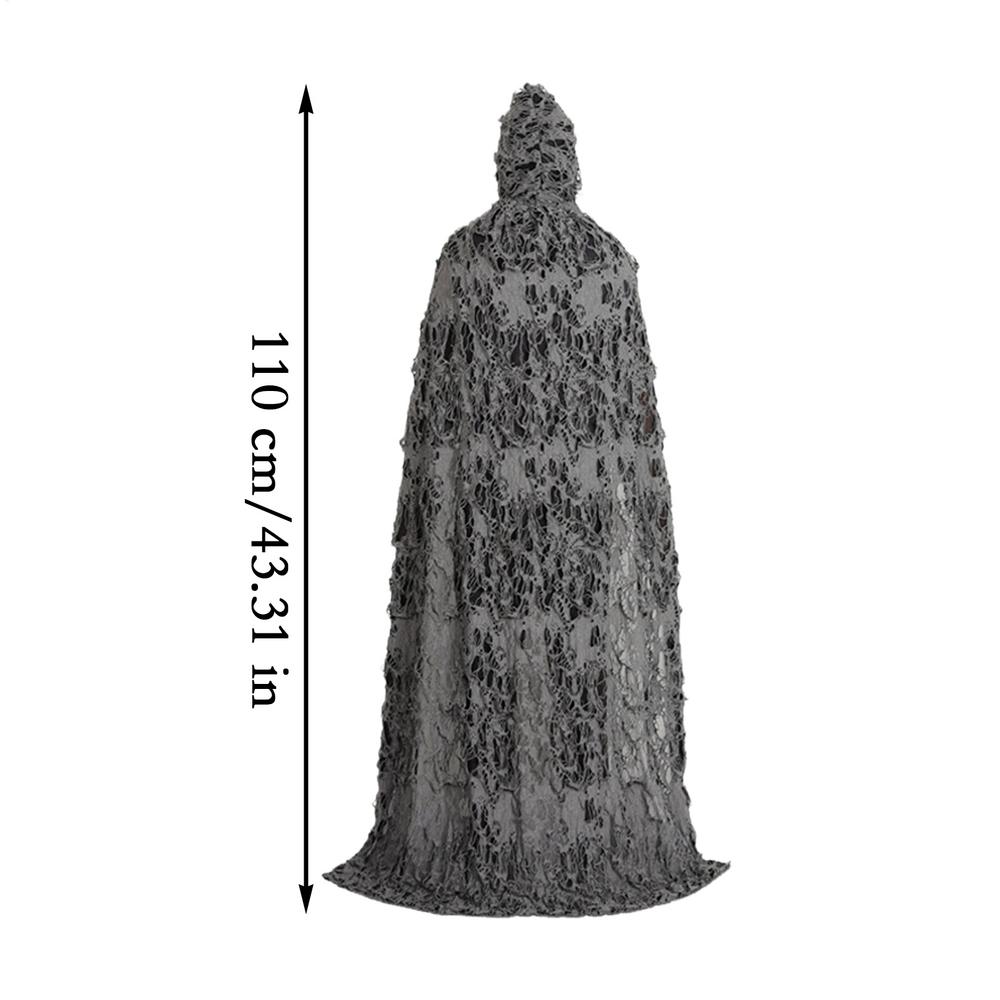 Halloween Rags Robes Breathable Halloween Medieval Hooded Cloak Retro Tattered Cape Horror Cloak for Party Cosplay Costume
Halloween Rags Robes Breathable Halloween Medieval Hooded Cloak Retro Tattered Cape Horror Cloak for Party Cosplay Costume