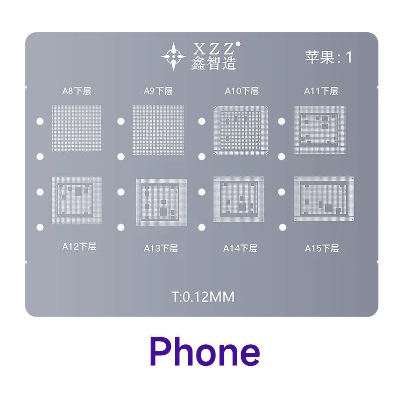 XZZ L23-CPU Universal CPU Reballing Stencil Platform for IPhone A8~A16 /Android Series IC Chipping Planting Tin Template Fixture
XZZ L23-CPU Universal CPU Reballing Stencil Platform for IPhone A8~A16 /Android Series IC Chipping Planting Tin Template Fixture