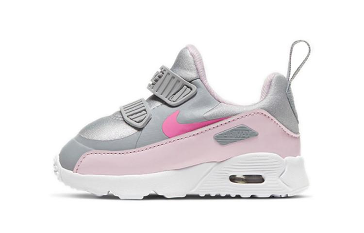Nike Air Max Tiny 90 Air Cushion Cushioning Low top Toddler Shoes Wolf Gray Pink Infant And Toddler 881924-018 21
Nike Air Max Tiny 90 Air Cushion Cushioning Low top Toddler Shoes Wolf Gray Pink Infant And Toddler 881924-018 21