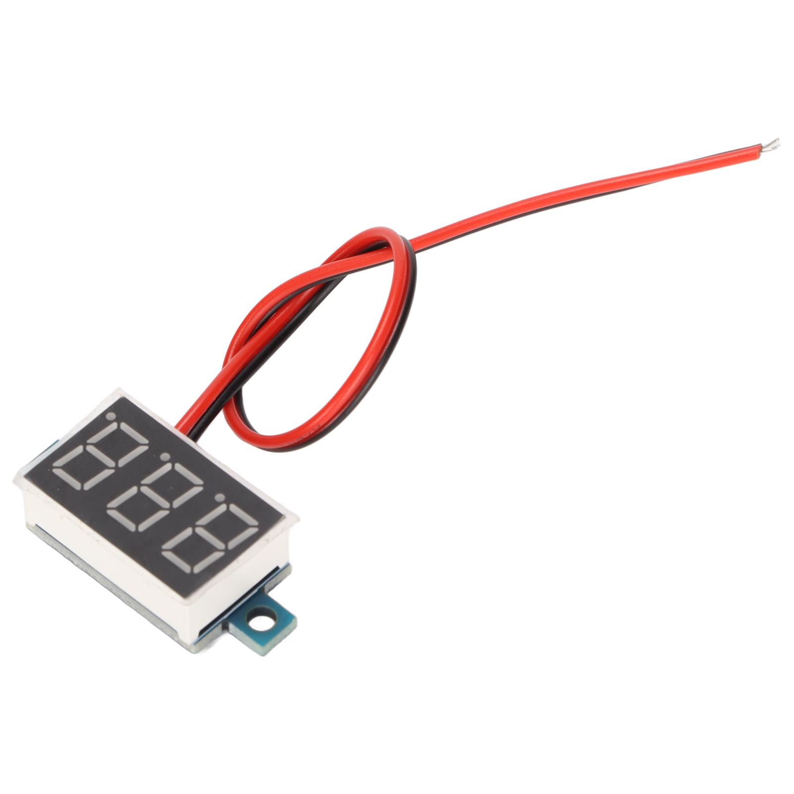 DC 4‑40V DIY Digital Voltmeter Stable High Measurement Accuracy Standard Size LED Digital Voltage синій
DC 4‑40V DIY Digital Voltmeter Stable High Measurement Accuracy Standard Size LED Digital Voltage синій