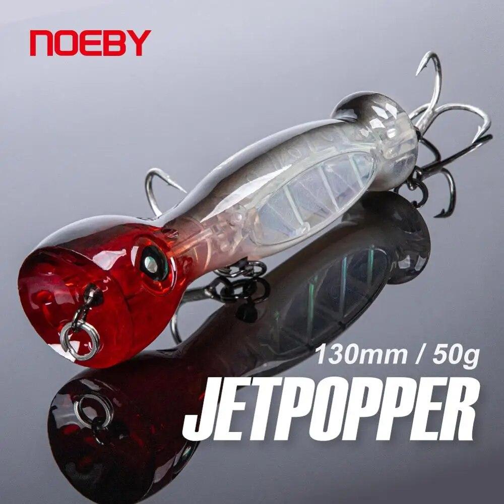 Риболовні приманки Noeby Jet Popper 130 мм, 50 г, штучні жорсткі морські наживки для великої дичини, морська риболовля на тунця. 130mm 50g
Риболовні приманки Noeby Jet Popper 130 мм, 50 г, штучні жорсткі морські наживки для великої дичини, морська риболовля на тунця. 130mm 50g