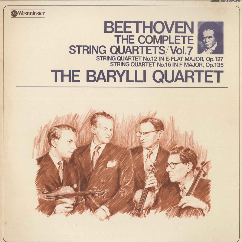 LP Record BARYLLI QUARTET - Beethoven : The Complete String Qua OW8007AW WESTMINSTER Japan Obi Classical Used
LP Record BARYLLI QUARTET - Beethoven : The Complete String Qua OW8007AW WESTMINSTER Japan Obi Classical Used