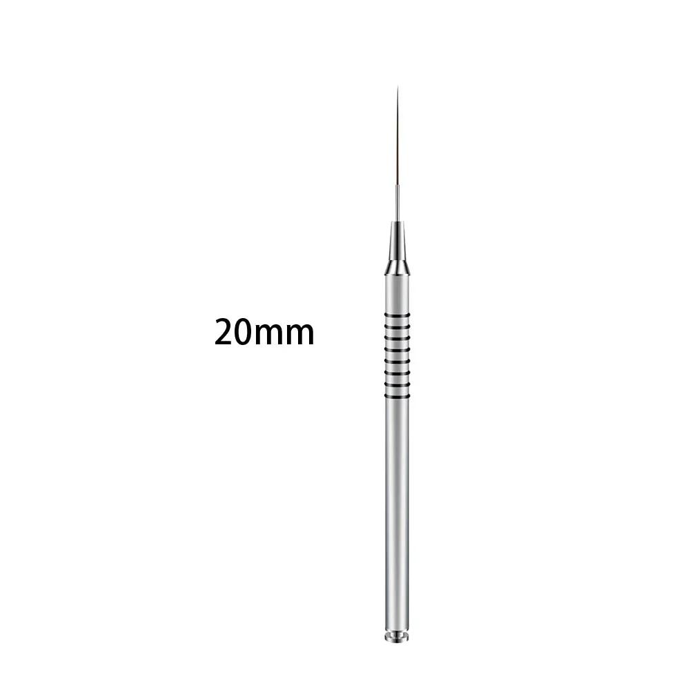 6-Size Nail Art Liner Brush Set - 5-25mm Dotting & Drawing Tool for Fine Lines & Detailing Manicure Pens
6-Size Nail Art Liner Brush Set - 5-25mm Dotting & Drawing Tool for Fine Lines & Detailing Manicure Pens