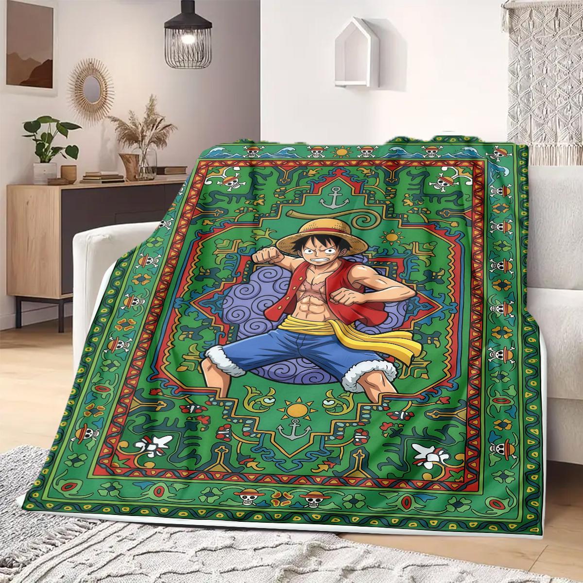 OnePiece Anime Print Blanket Warm Comfortable Flannel Blanket Suitable for Bedrooms, Sofas, Beds, Chairs, Picnics, Travel 75x90cm
OnePiece Anime Print Blanket Warm Comfortable Flannel Blanket Suitable for Bedrooms, Sofas, Beds, Chairs, Picnics, Travel 75x90cm