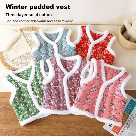 Детский жилет осень-зима в китайском стиле Белый плюш с V-образным вырезом и цветочным принтом Теплый ветрозащитный жилет на пуговицах Повседневный стеганый детский жилет без рукавов для девочек Топ 140cm синий
Детский жилет осень-зима в китайском стиле Белый плюш с V-образным вырезом и цветочным принтом Теплый ветрозащитный жилет на пуговицах Повседневный стеганый детский жилет без рукавов для девочек Топ 140cm синий