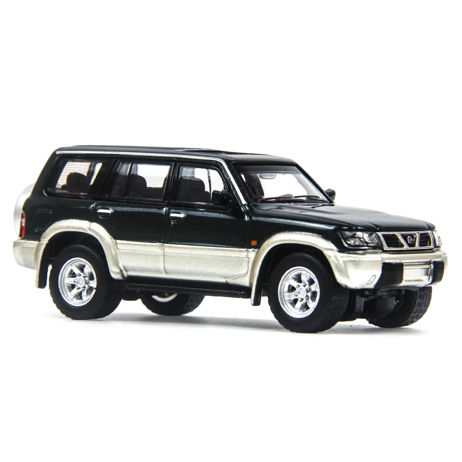 1:64 Scale Nissan Patrol 1998 Y61 Car Model 1:64 Metal Diecast Miniature Ariya X-trail Q50S Q70L QX70S QX60 QX80 Vehicle Toys
1:64 Scale Nissan Patrol 1998 Y61 Car Model 1:64 Metal Diecast Miniature Ariya X-trail Q50S Q70L QX70S QX60 QX80 Vehicle Toys