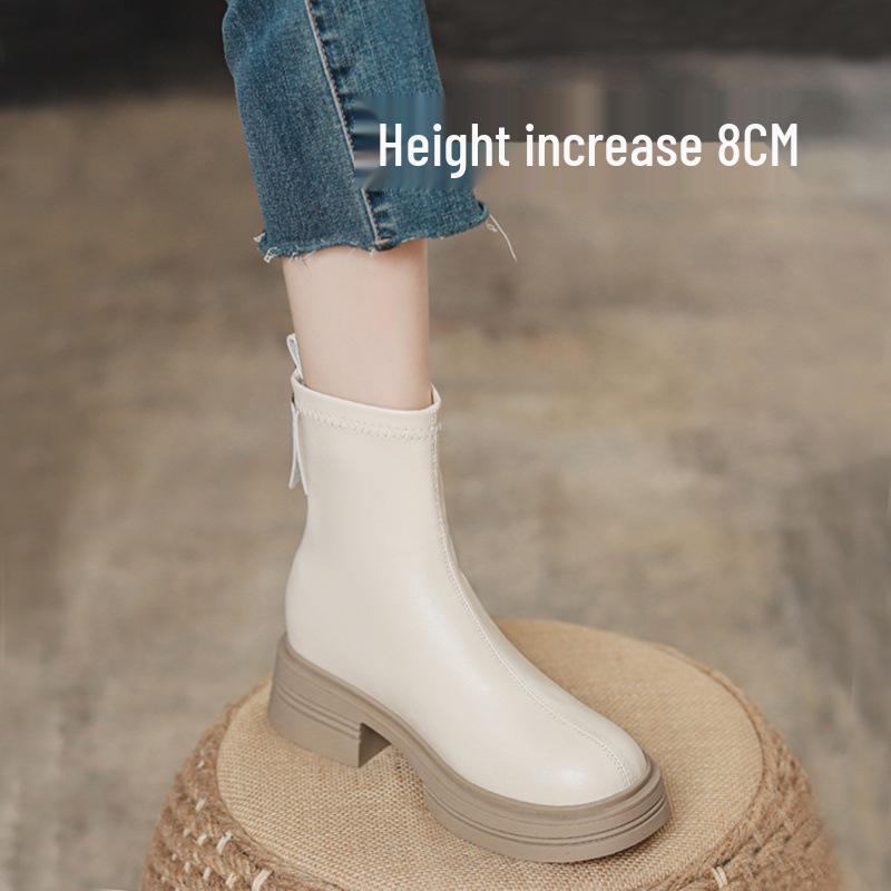 Women s Retro Chelsea Boots, Slim-Fit, Thick-Soled Martin Boots with Inner Heightening for Autumn & Winter 2025 33
Women s Retro Chelsea Boots, Slim-Fit, Thick-Soled Martin Boots with Inner Heightening for Autumn & Winter 2025 33