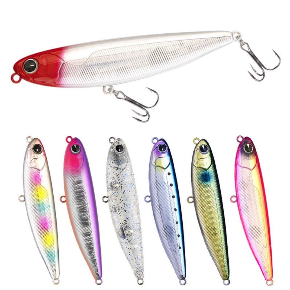 Walk The Dog Pesca VMC Treble Hook Bass Fishing Lure Pencil Lure Minnow Swimbait Topwater Lure
Walk The Dog Pesca VMC Treble Hook Bass Fishing Lure Pencil Lure Minnow Swimbait Topwater Lure