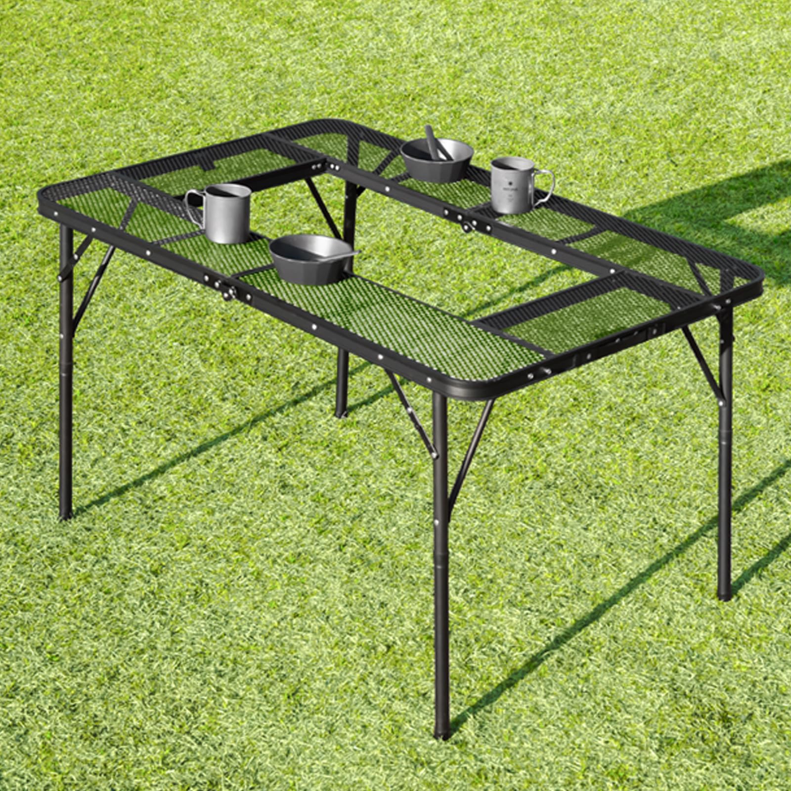 ENDLESS BASE Mesh Table, Single Item, 120 x 80cm, Compatible with BBQ Stove, Foldable, Camping, Outdoor, Lightweight, Compact 44400059(88980)
ENDLESS BASE Mesh Table, Single Item, 120 x 80cm, Compatible with BBQ Stove, Foldable, Camping, Outdoor, Lightweight, Compact 44400059(88980)
