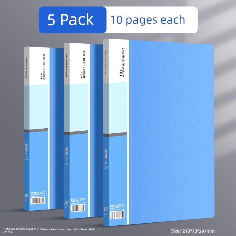 Office Supplies Document Storage Organize Fantastic Multi-Layer Insert Transparent Folder Info Booklet Bill Storage Student Stationery File Book Blue Information Booklet/10 Pages/5 in Total.
Office Supplies Document Storage Organize Fantastic Multi-Layer Insert Transparent Folder Info Booklet Bill Storage Student Stationery File Book Blue Information Booklet/10 Pages/5 in Total.
