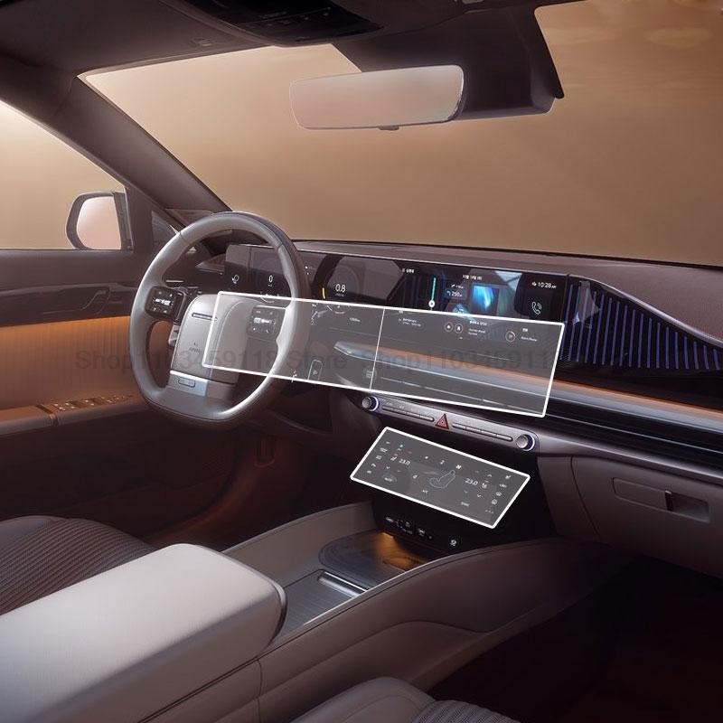 3PCS tpu screen protector film For Hyundai Grandeur 2024 Car radio GPS Navigation Central control Interior accessories прозорий
3PCS tpu screen protector film For Hyundai Grandeur 2024 Car radio GPS Navigation Central control Interior accessories прозорий