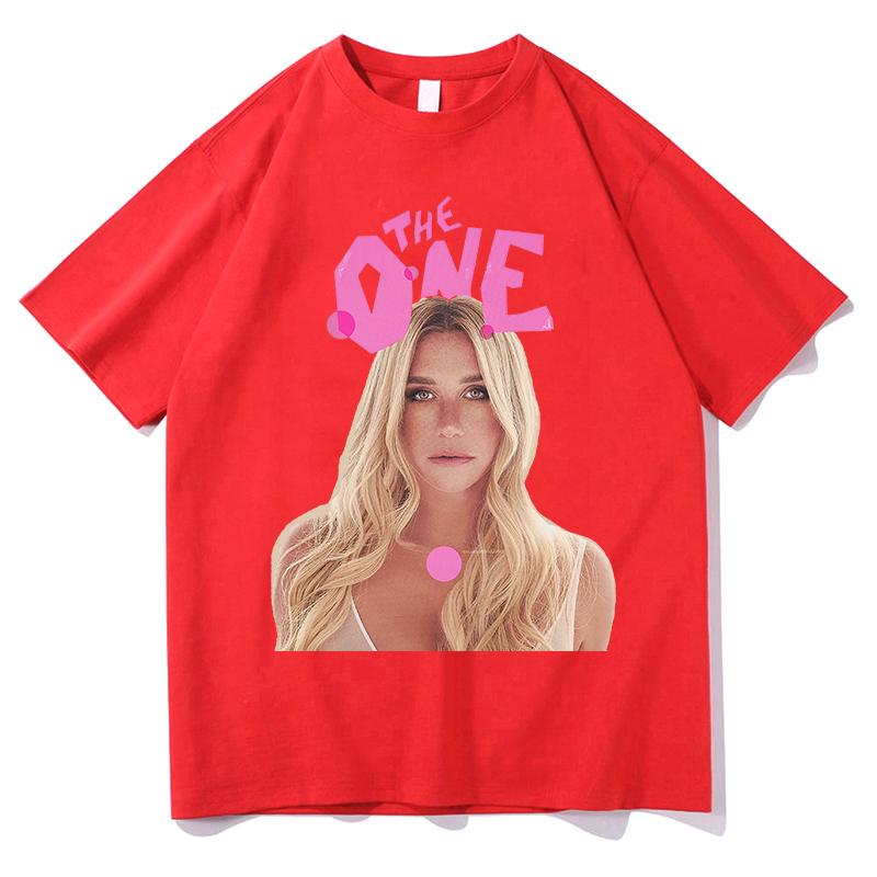 Kesha The One T-shirt Unisex Tshirts Cotton Short Sleeve Male T Shirts Streetwear Unisex Funny Graphic Printing Unisex Women Tees S
Kesha The One T-shirt Unisex Tshirts Cotton Short Sleeve Male T Shirts Streetwear Unisex Funny Graphic Printing Unisex Women Tees S