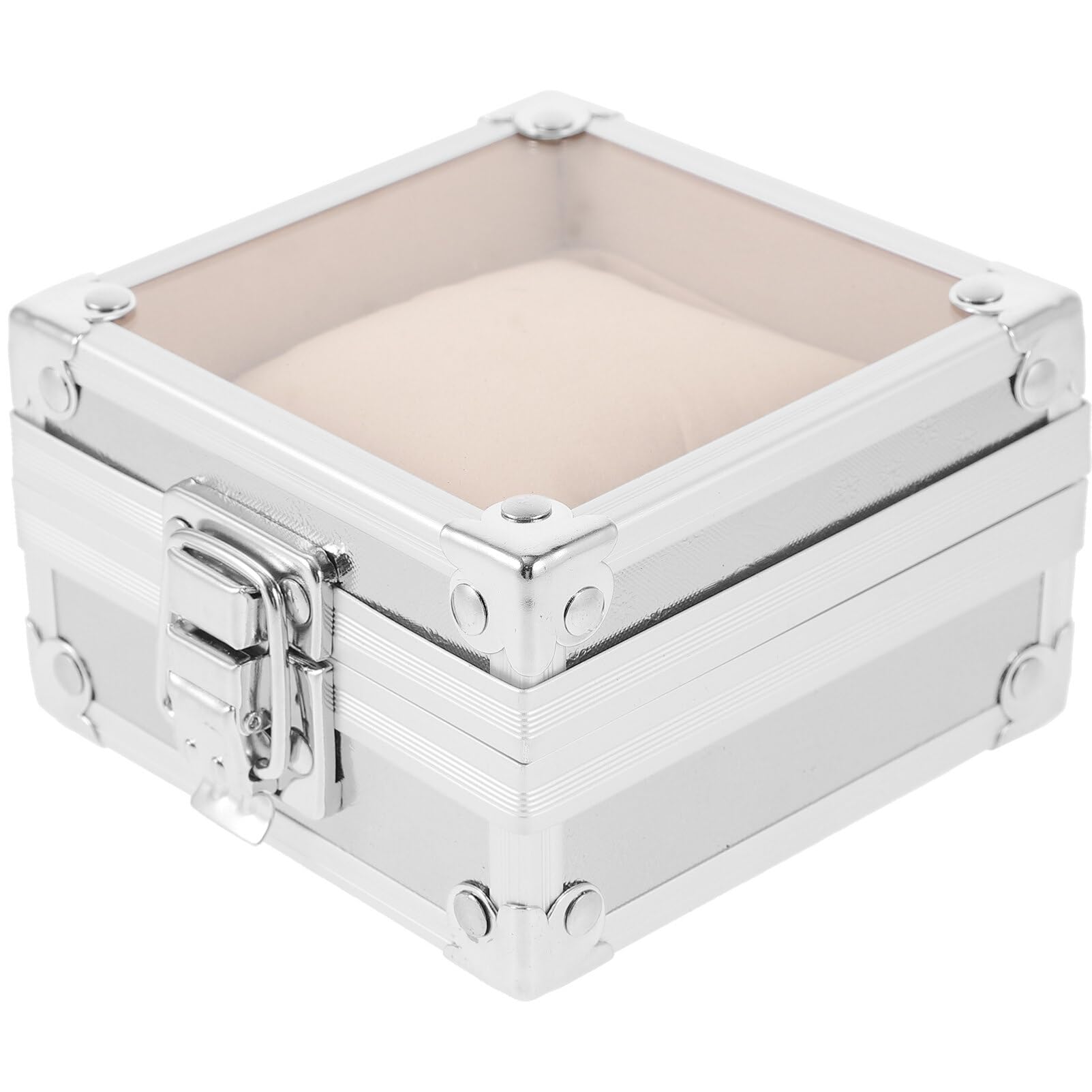 DOITOOL Portable Watch Case for 1 Watch, with Transparent Lid, Watch Storage Box, JewelryTravel Watch Holder, 3.7 x 3.7 x 2.2 inches
DOITOOL Portable Watch Case for 1 Watch, with Transparent Lid, Watch Storage Box, JewelryTravel Watch Holder, 3.7 x 3.7 x 2.2 inches