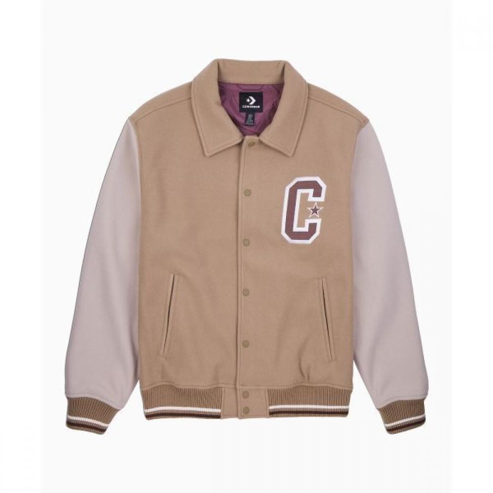 Converse Converse Converse Retro C Varsity jaCket Mushroom Porridge 10028007 A01 95
Converse Converse Converse Retro C Varsity jaCket Mushroom Porridge 10028007 A01 95