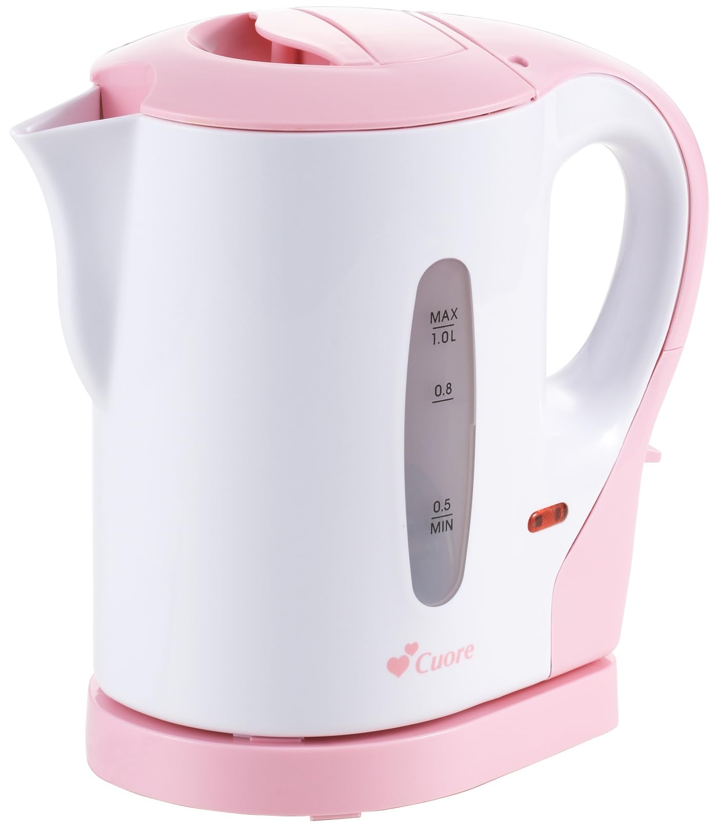 Maruyama Cuore Electric Kettle Lightweight Compact with Empty Cooking Prevention Function Pink 1.0L CU-301EK(P)
Maruyama Cuore Electric Kettle Lightweight Compact with Empty Cooking Prevention Function Pink 1.0L CU-301EK(P)