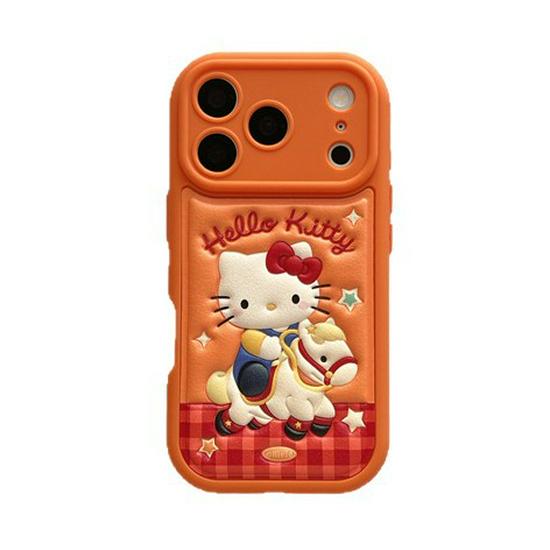 Cartoon Leather Grain Cat & Horse iPhone 15/14, 17/16 ProMax Anti-Fall Case iPhone 17 Pro
Cartoon Leather Grain Cat & Horse iPhone 15/14, 17/16 ProMax Anti-Fall Case iPhone 17 Pro