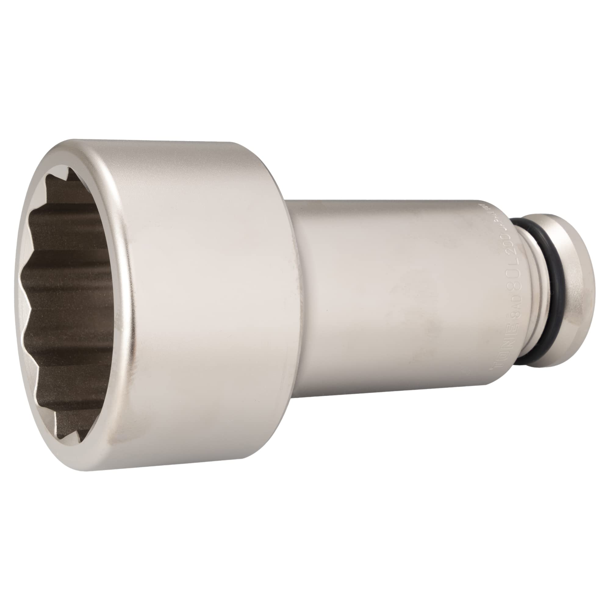TONE Anchor bolt socket Drive angle Width across flats 80mm (12 squares) 8AD-80L200 25.4mm (1 )
TONE Anchor bolt socket Drive angle Width across flats 80mm (12 squares) 8AD-80L200 25.4mm (1 )