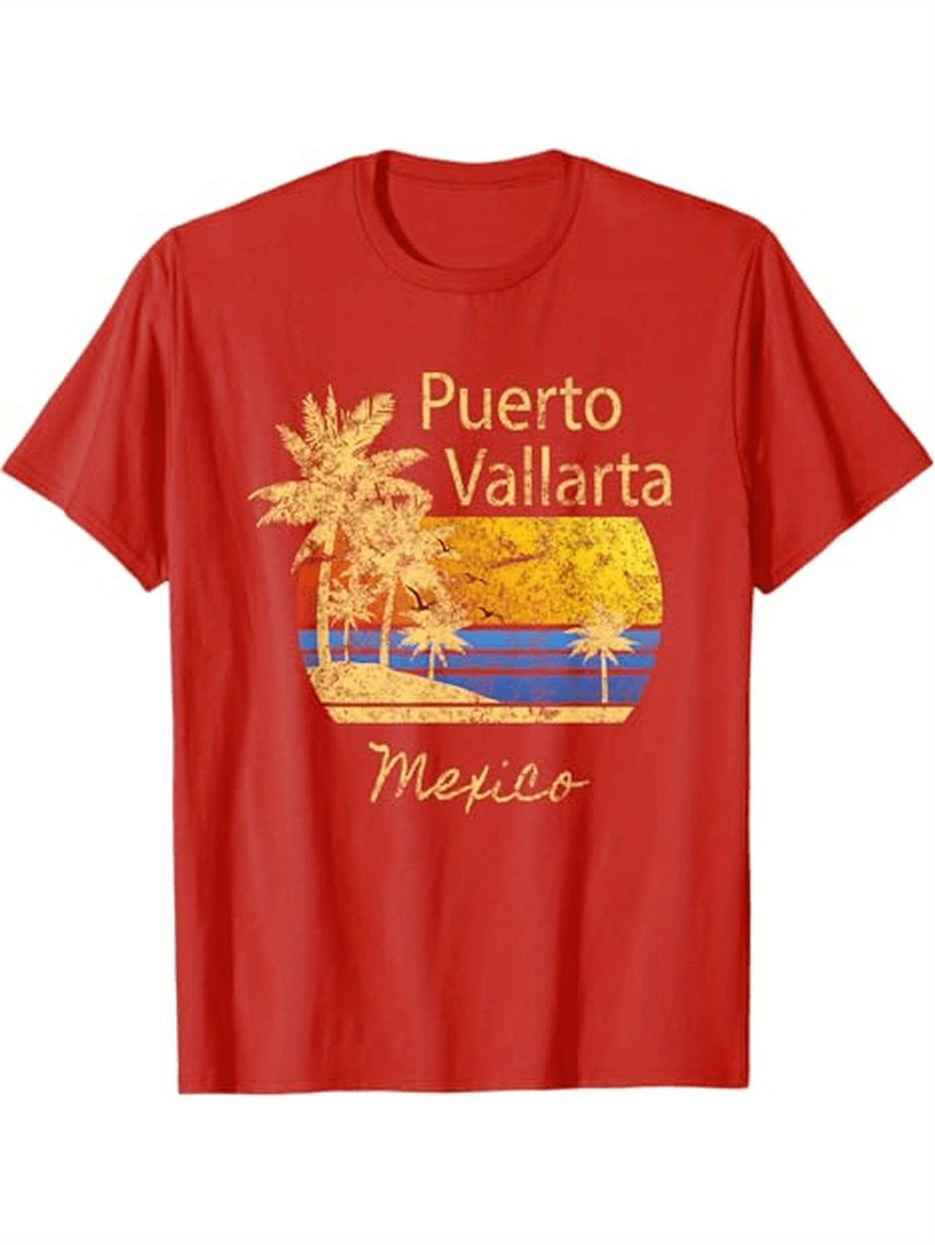 Puerto Vallarta Mexico Tropical Beach TShirt 100 Cotton ONeck Short Sleeve Summer Casual Mens Tshirt S
Puerto Vallarta Mexico Tropical Beach TShirt 100 Cotton ONeck Short Sleeve Summer Casual Mens Tshirt S