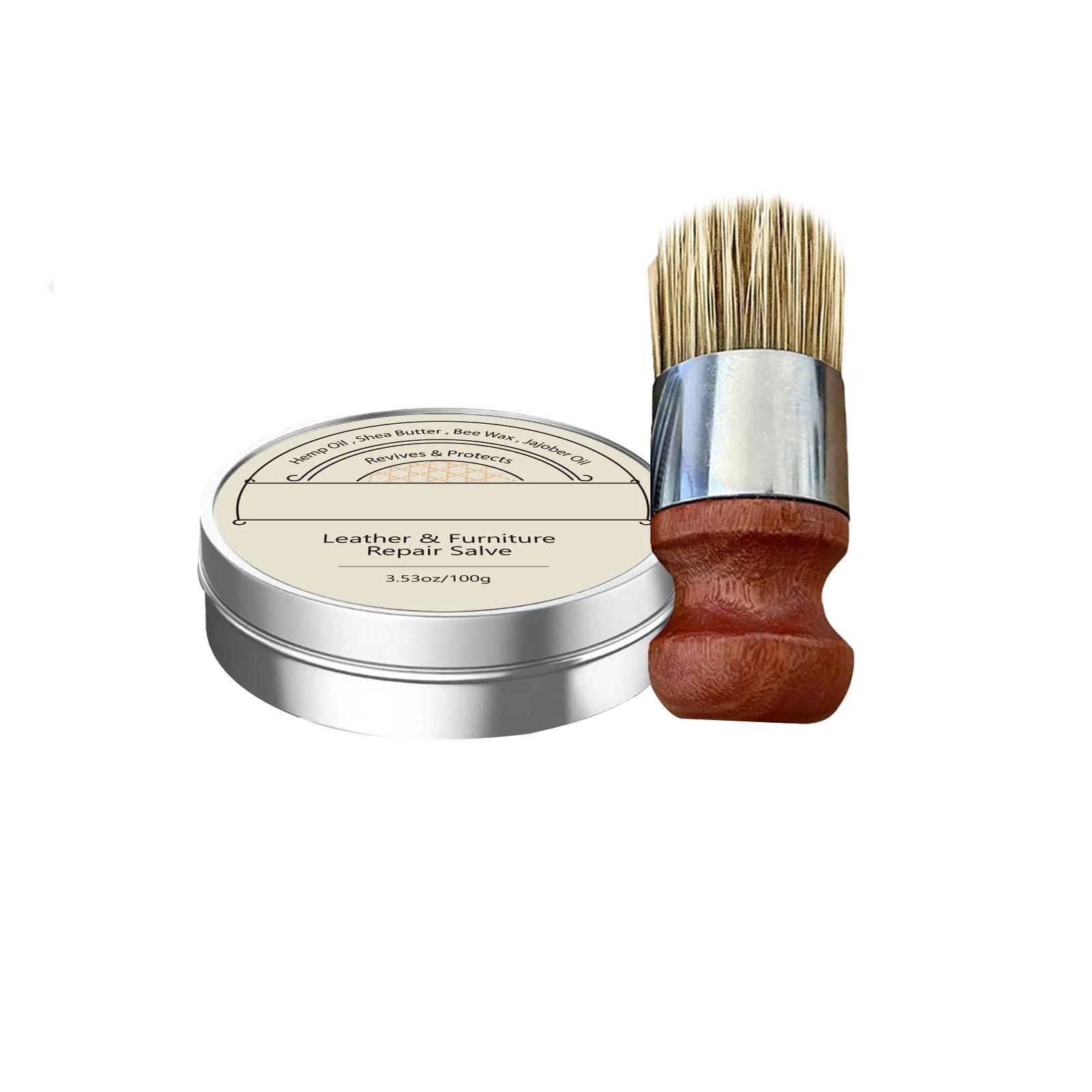 Leather Furniture Repair Salve Conditioning Cream for Leather Shoes Bags Sofas and Car Seats Restores Softness and Extends Material Life One Size
Leather Furniture Repair Salve Conditioning Cream for Leather Shoes Bags Sofas and Car Seats Restores Softness and Extends Material Life One Size