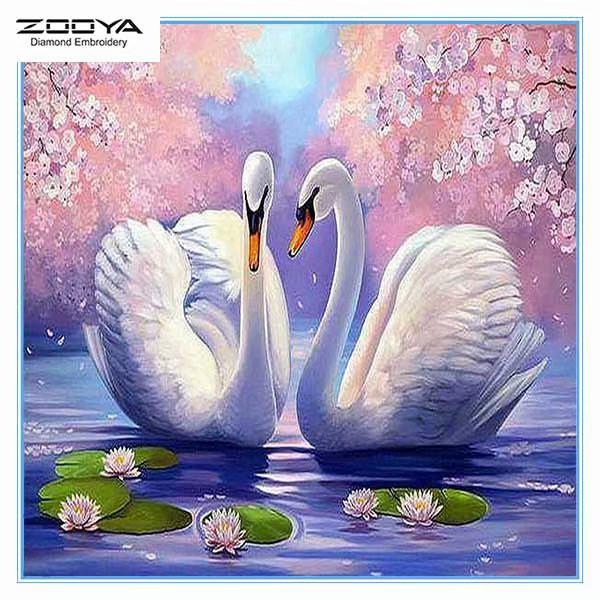 ZOOYA DIY 5D Алмазная картина Вышивка Полный дрель Мозаика Пара Лебедь Вышивка крестом Домашний декор
ZOOYA DIY 5D Алмазная картина Вышивка Полный дрель Мозаика Пара Лебедь Вышивка крестом Домашний декор