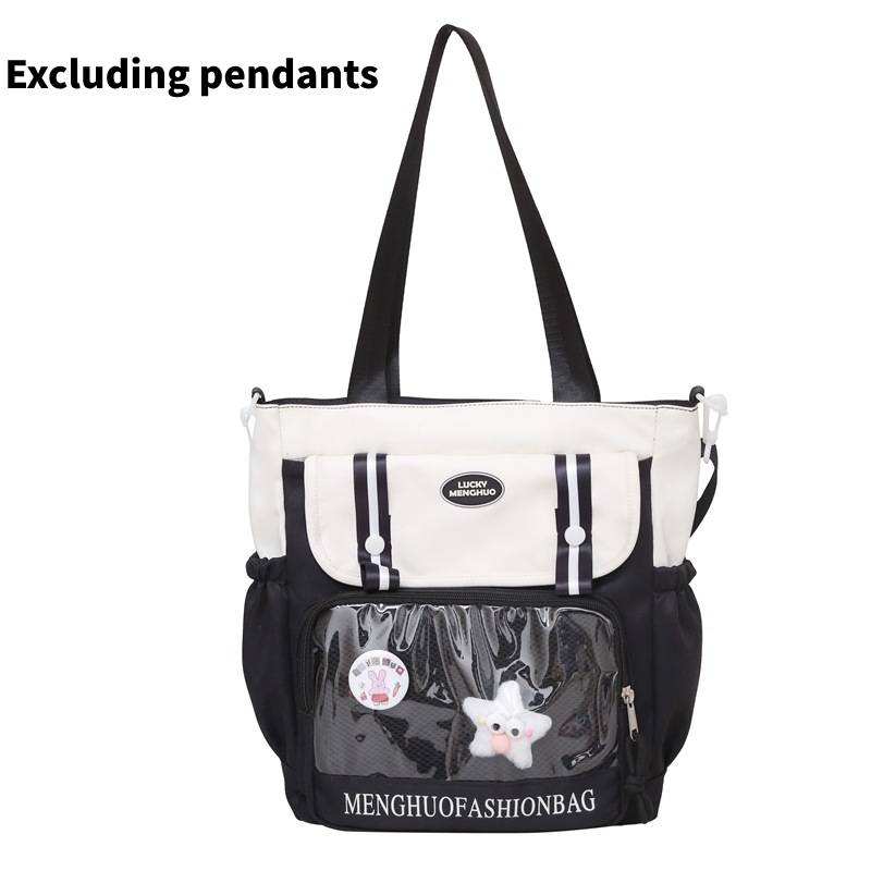 Large Capacity Student Shoulder Bag Campus Crossbody Bag Tutorial Korean Kit чорний
Large Capacity Student Shoulder Bag Campus Crossbody Bag Tutorial Korean Kit чорний