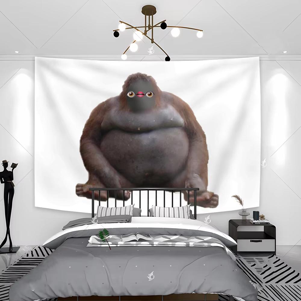 Le Monke Uh Oh Stinky Tapestry Funny Monkey Flags Wall Hanging Living Room Bedroom College Dorm Home And Decoration Background 74x94cm(29x37in)
Le Monke Uh Oh Stinky Tapestry Funny Monkey Flags Wall Hanging Living Room Bedroom College Dorm Home And Decoration Background 74x94cm(29x37in)