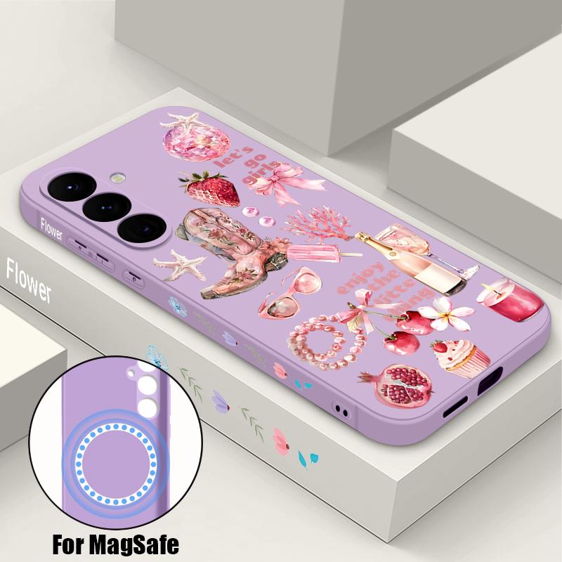 Colorful Bowknots Pattern Case For Samsung Galaxy S26 S25 Ultra S24 S23 FE S22 Plus S21 Built-in Metal Plate Magnetic Silicone Cover Samsung S26
Colorful Bowknots Pattern Case For Samsung Galaxy S26 S25 Ultra S24 S23 FE S22 Plus S21 Built-in Metal Plate Magnetic Silicone Cover Samsung S26