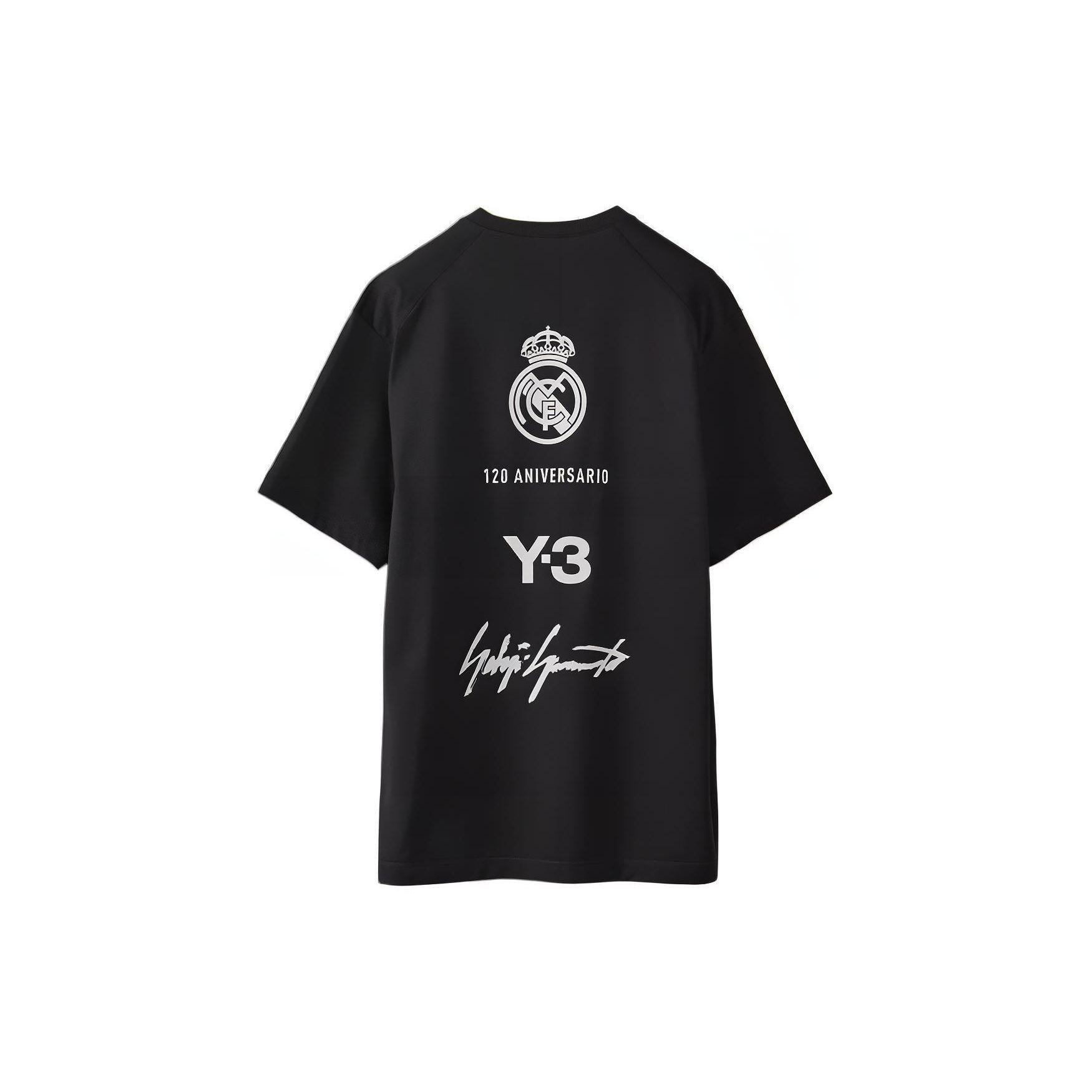 Y-3 Real Madrid Series Letter Logo Printed Sports Short Sleeve T-Shirt Men Tops Black HM6687 XS
Y-3 Real Madrid Series Letter Logo Printed Sports Short Sleeve T-Shirt Men Tops Black HM6687 XS