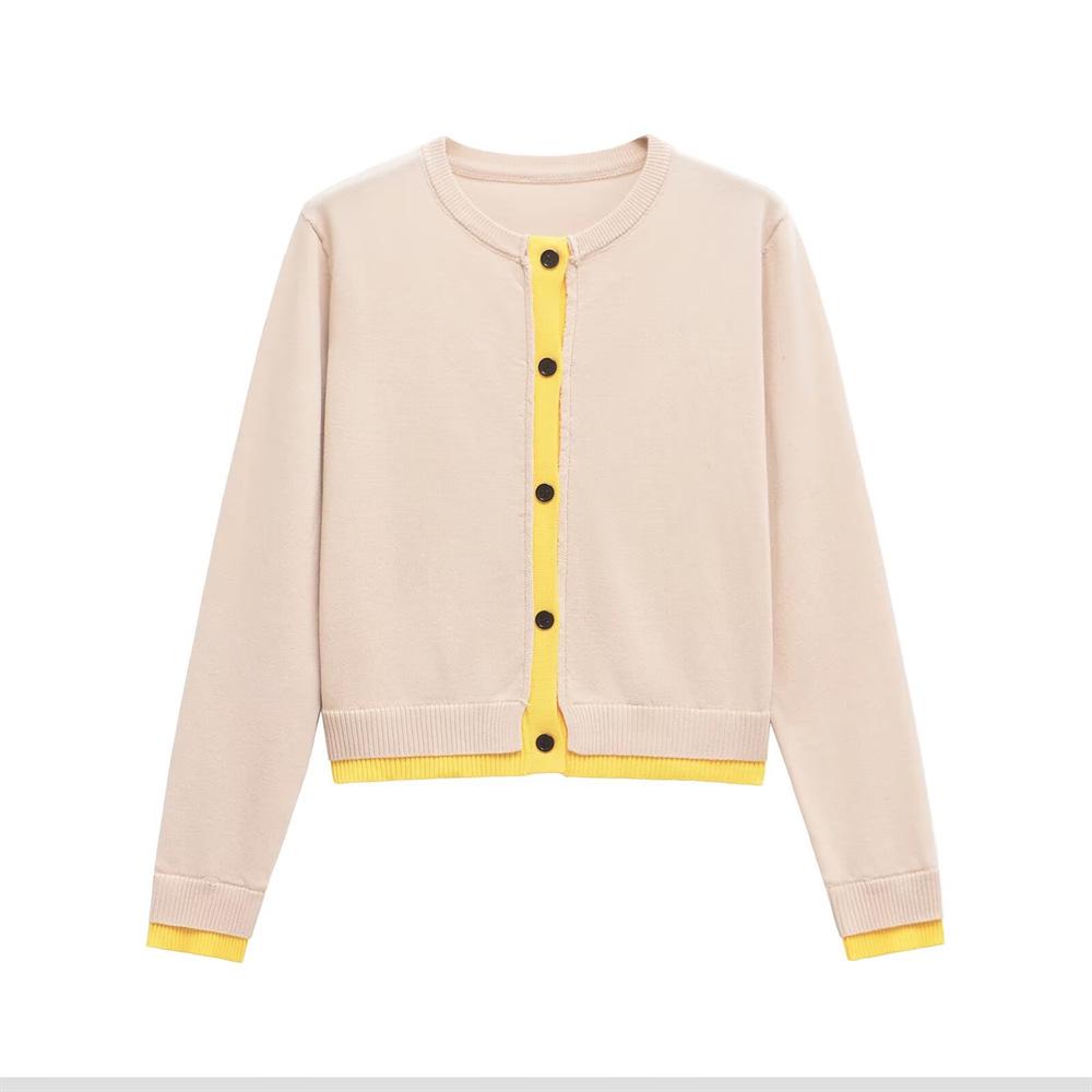 Women s Spring 2025 Round Neck Single-Breasted Color Block Patchwork Knit Top Large хаки
Women s Spring 2025 Round Neck Single-Breasted Color Block Patchwork Knit Top Large хаки