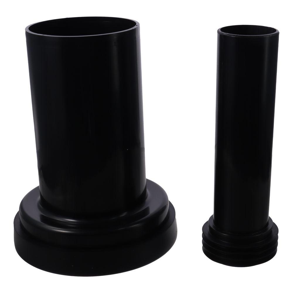 2pcs Black Toilet Parts PP Rear Discharge Toilet Lengthened Flushing Tube Toilet Waste Pipe
2pcs Black Toilet Parts PP Rear Discharge Toilet Lengthened Flushing Tube Toilet Waste Pipe