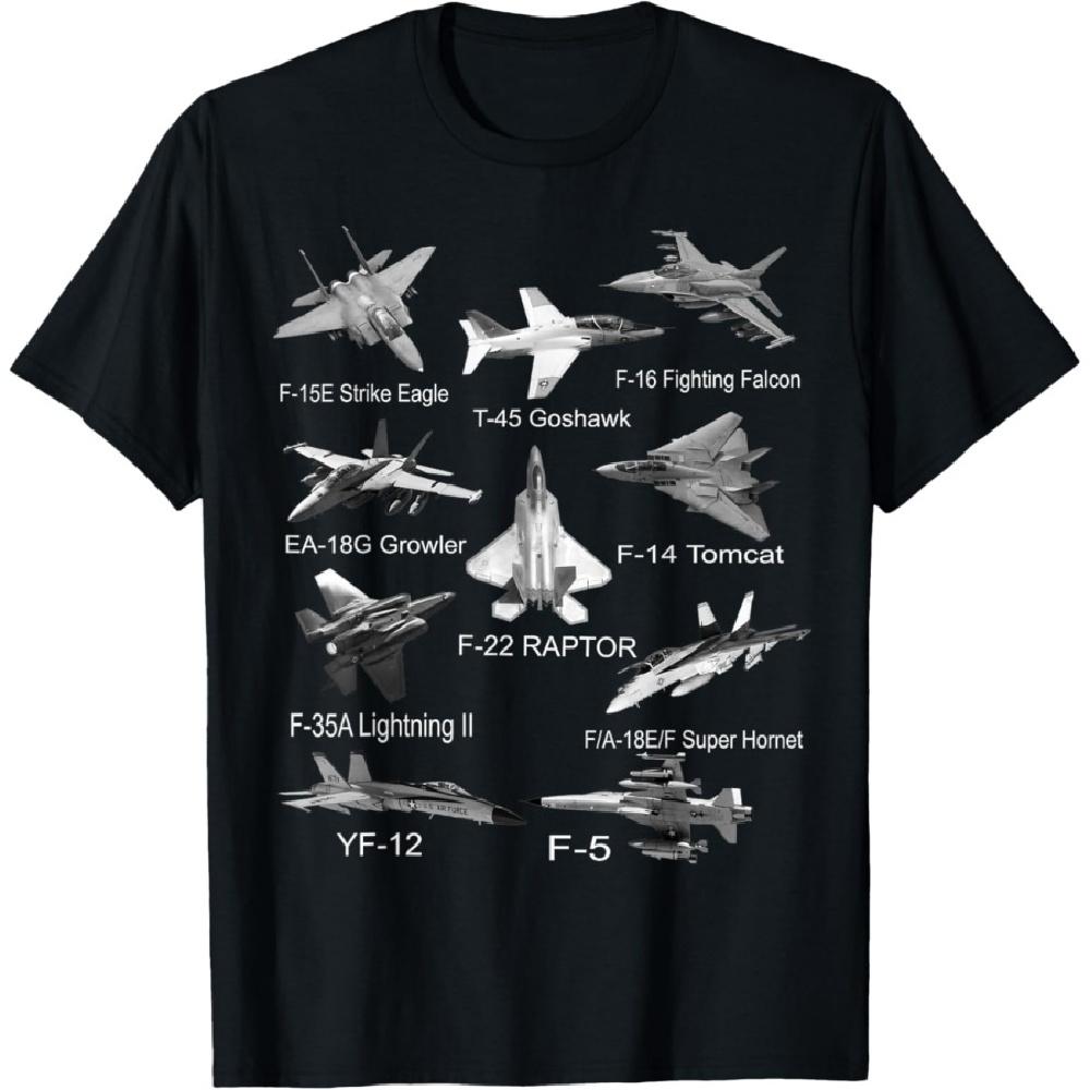 American Fighters Jets F22 Raptor F14 Tomcat Plane Spotting T-Shirt S
American Fighters Jets F22 Raptor F14 Tomcat Plane Spotting T-Shirt S