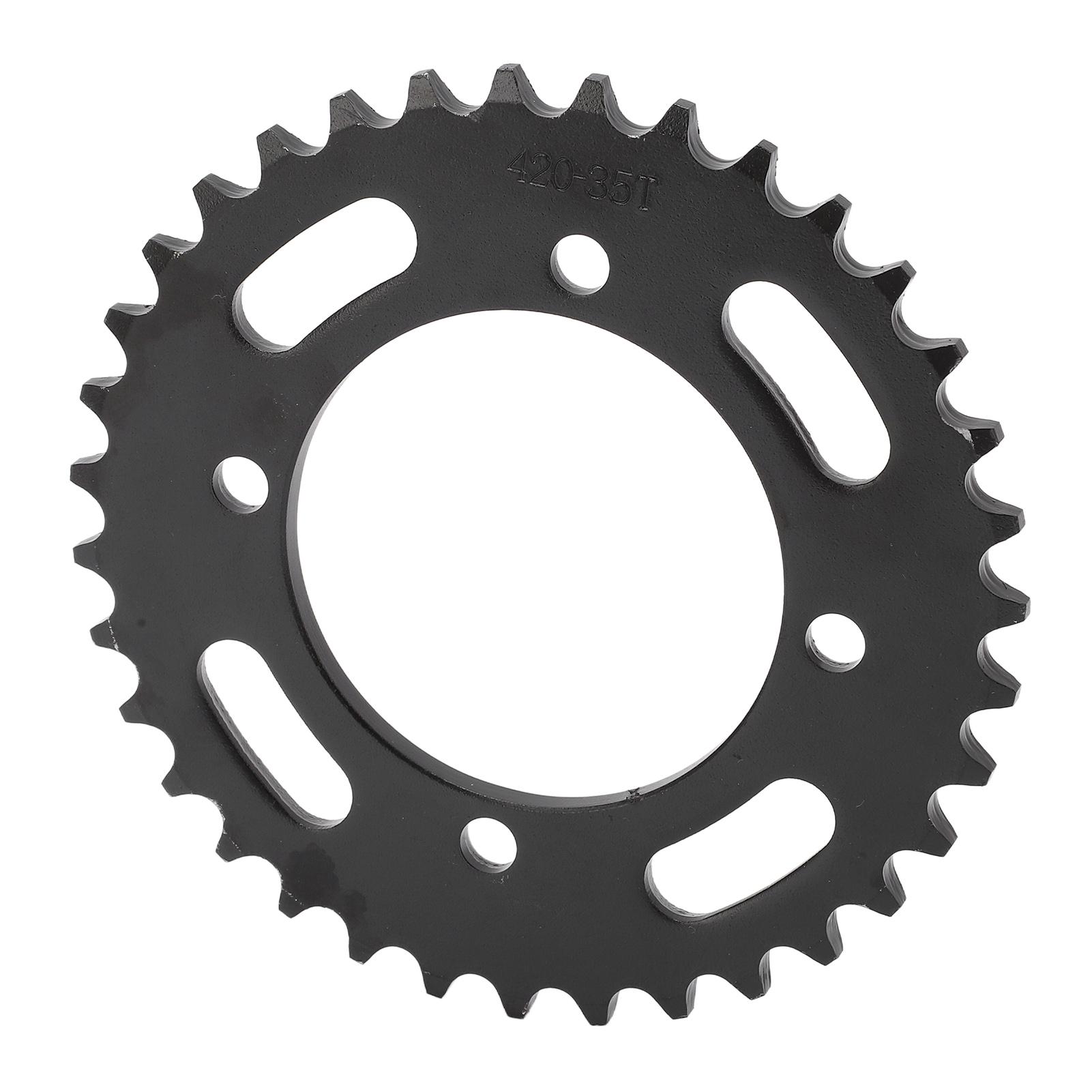35T Rear Sprocket DIY Kart Replacement Chain Sprocket Repair Parts for ATV Light Motorcycle
35T Rear Sprocket DIY Kart Replacement Chain Sprocket Repair Parts for ATV Light Motorcycle
